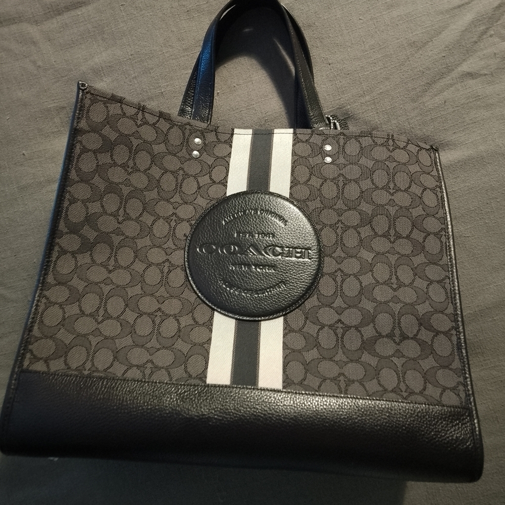 Coach Large logo tote